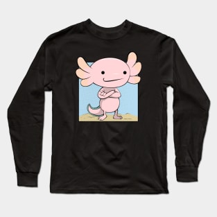 Axolotl - Cute Cartoon Lurch Long Sleeve T-Shirt